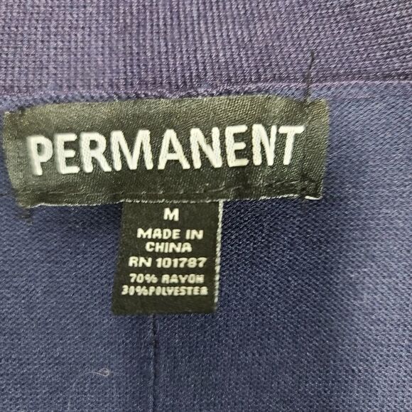 Permanent Blue and Grey Long Cardigan - Picture 5 of 10